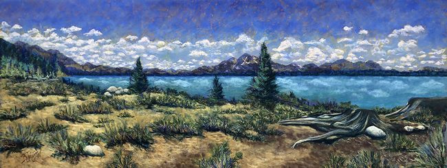 Nevada Beach Tahoe Mt Tallac View Word Press
